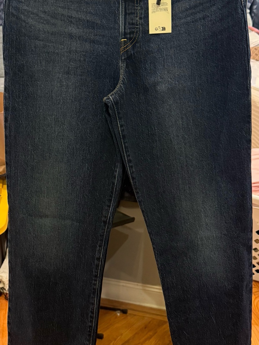 NWT Levi's Ribcage Straight Leg Women’s Jeans - Dark Indigo- Size 31 X 32